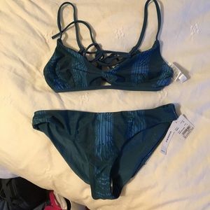 NWT RVCA bikini set